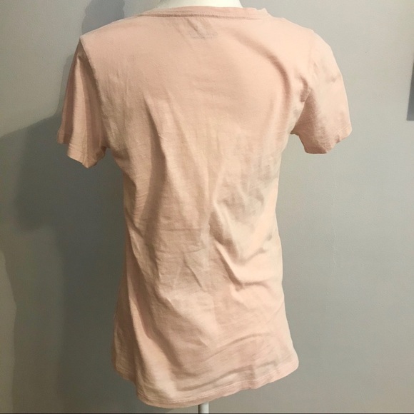 J Crew Factory Feather’s Collectors T Shirt Small Pink Short Sleeve Preppy - Picture 3 of 7